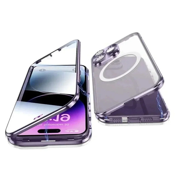 Case For iPhone 14 Pro Max 360 Degree Double-Sided Protection Magsafe Compatible - Picture 3 of 10